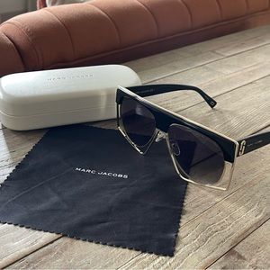 Marc Jacobs framed aviator sunglasses (MARC 312/S
80790 58 144 145) authentic